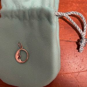 Tiffany & Co. Sterling Silver Pendant AG925 Italy 3/4' Inch (Including the bail)